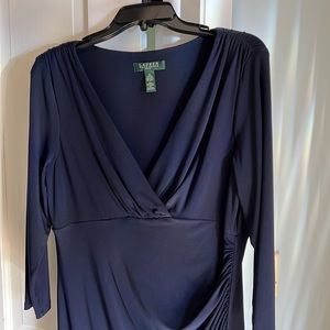 Lauren dress “Ralph Lauren” Navy dress🚨Host Pick